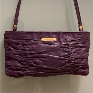 Michael Kors ruffled clutch